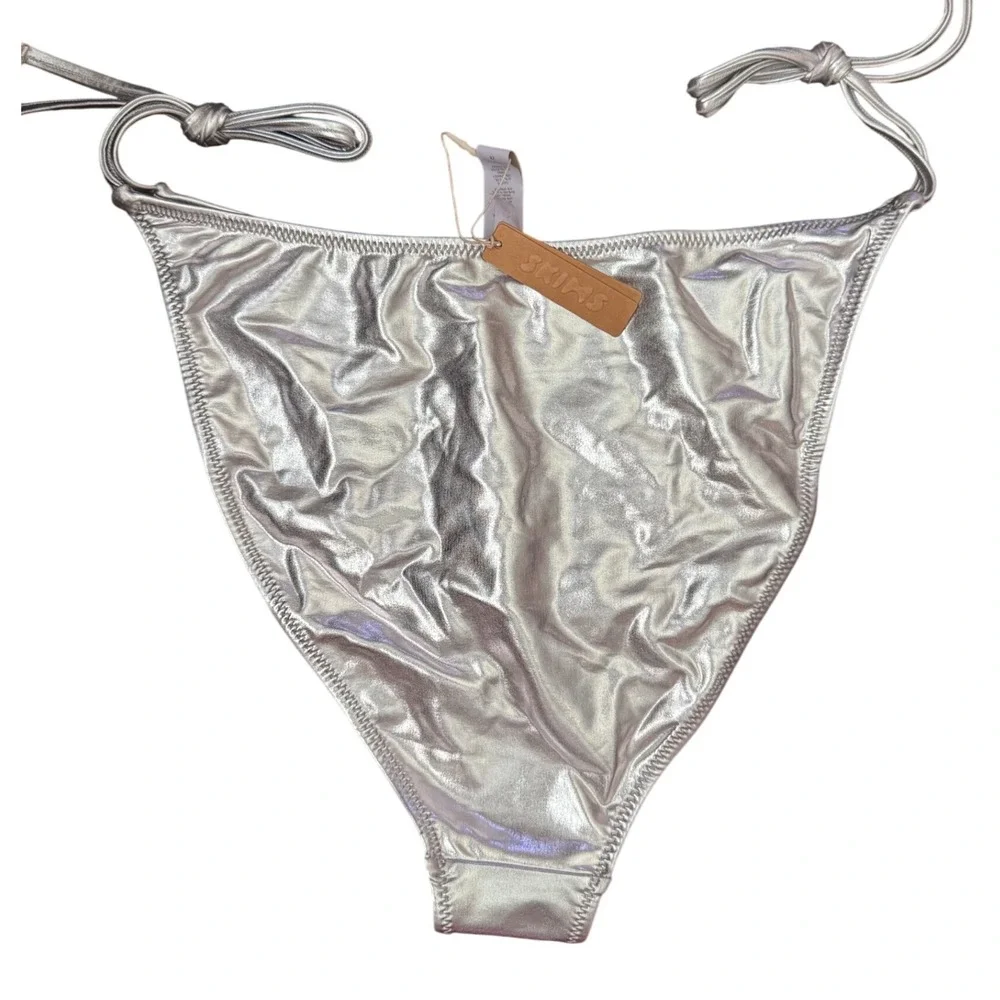 SKIMS flashy swimwear
